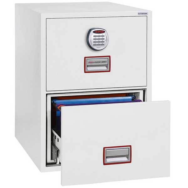 Phoenix Fire File : Armoire à tiroirs ignifuge 1H30 Phoenix Fire File : Armoire à tiroirs ignifuge 1H30