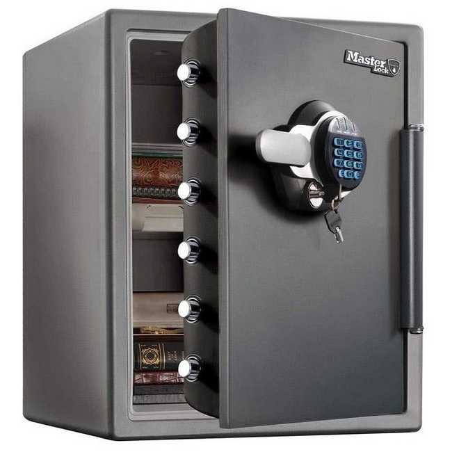 Master Lock : Coffre ignifuge 1H et 2H Master Lock : Coffre ignifuge 1H et 2H