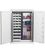 PHOENIX DATA COMMANDER DS4623E : Armoire forte ignifugée anti-feu - Serrure électronique - Coupe-feu 2 Heures - 457 Litres ouvert
