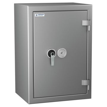 HARTMANN Zephir Duo 3108 : Coffre-fort ignifuge 30 min - Classe 3 - Serrure à clé - 108 L Image