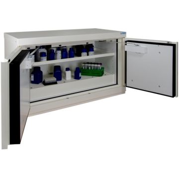 Armoire ignifuge produits chimiques   TRIONYX 792E ouvert