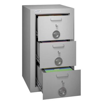 Armoire forte à 3 tiroirs - Serrure à clé : HARTMANN CLASS PROTECT 3T image