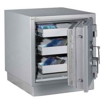 HARTMANN Media Protect 59 : Armoire ignifuge magnétique ouvert 1 heure - Serrure à clés - 59 L