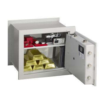 HARTMANN Mural 40 : Coffre-fort à emmurer ouvert - Serrure électronique - 39 L