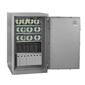 Photo Armoire forte ignifuge 2 H et anti magnétique - Electronique - 430 L HARTMANN Media Duo 