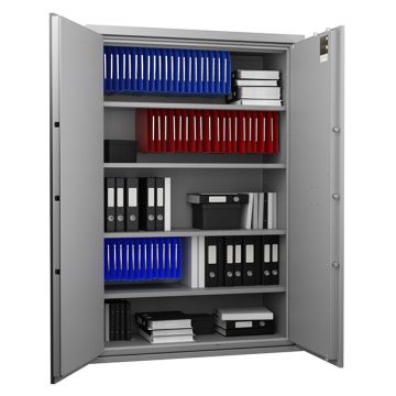 Photo HARTMANN Stop Fire 900 Armoire forte blindée et ignifuge Papier 30 minutes - Serrure tubes compteurs - 890 L