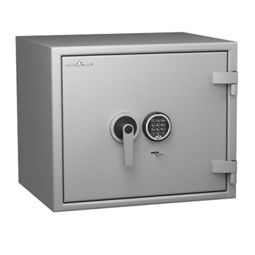 Photo HARTMANN Protect Duo 1066 Coffre-fort ignifuge 60 minutes - Serrure à clé et électronique - Classe 1