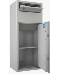 Photo HARTMANN SR802 Coffre-fort dépôt de fonds à trappe - Serrure électronique - 145 L