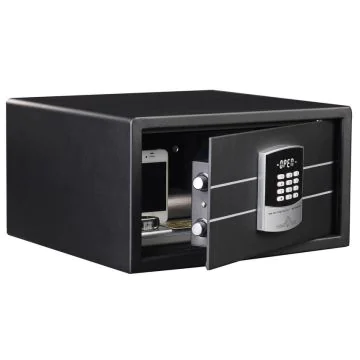 HS458-02HARTMANN  : Coffre-fort Hôtel - Serrure électronique - Noir - 36 L