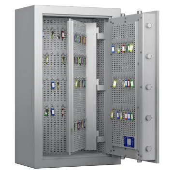 Armoire forte Classe 1 - Serrure à clé A2P - 200 Clés : HARTMANN Clés Protect intérieur