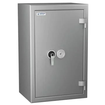 HARTMANN Zephir Duo 3123 : Coffre-fort ignifuge 30 min - Classe 3 - Serrure à clé - 123 L Modèle