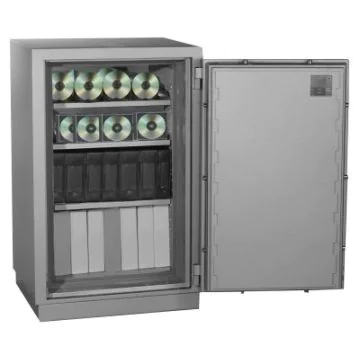 HARTMANN Media Duo 1280 : Armoire ignifuge Intérieur - Serrure électronique - 2 H - 280 L