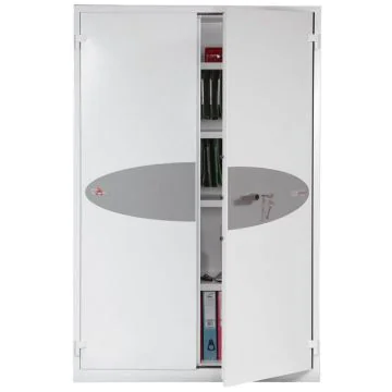 Photo PHOENIX  RANGER FS1514K :  Coffre-fort ignifuge ouvert - Serrure à clé - Coupe-feu 30 mm  - 851 L