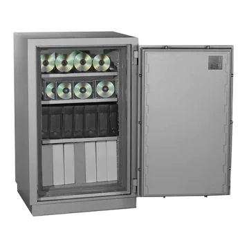 Photo HARTMANN Media Duo 2280 Armoire forte ignifuge 2H magnétique - Serrure à clé