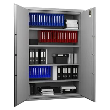 Photo HARTMANN Stop Fire 900 Armoire forte blindée et ignifuge Papier 30 minutes - Serrure tubes compteurs - 890 L