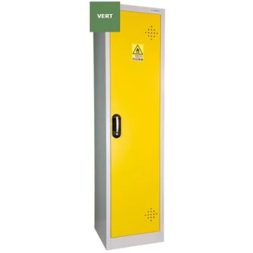 Armoire Vert produits Toxiques TRIONYX AZ150V fermée