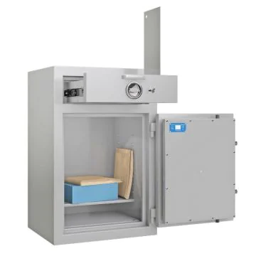 Coffre Dépôt de fonds - Classe 1 - Serrure à clé et électronique - 100 L : HARTMANN Zephir image